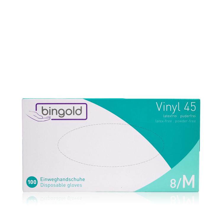 Bingold Vinylhandschuhe Größe M