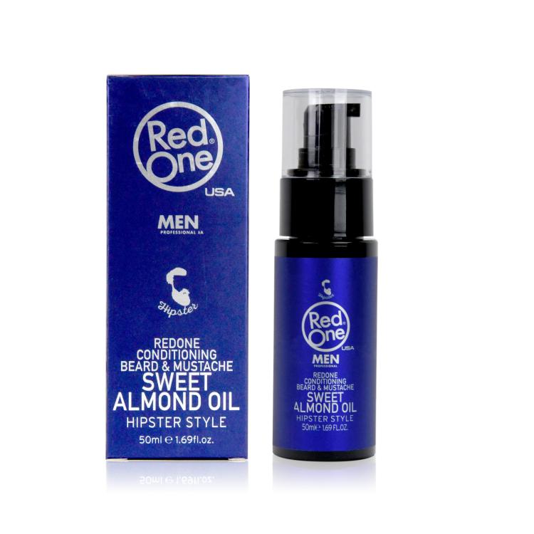 Red One Condtioning Beard & Mustache Sweet Almond Oil