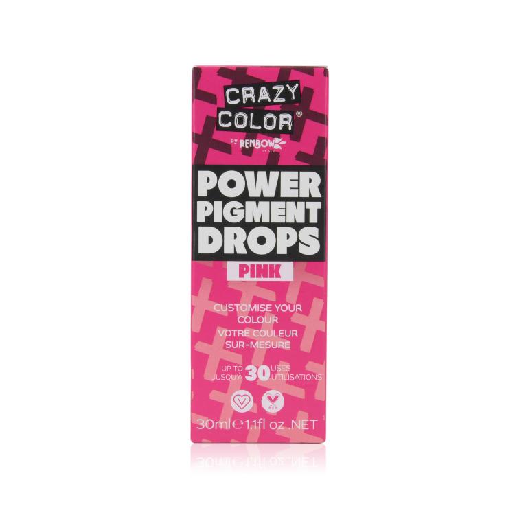 Crazy Color Power Pigment Drops Pink