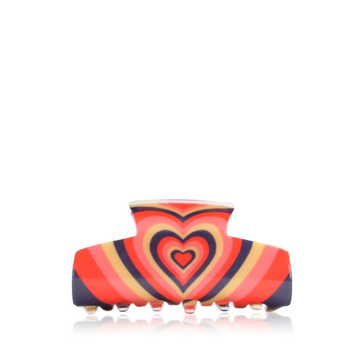 Helly Hair Haarklammer Retro Rot Heart