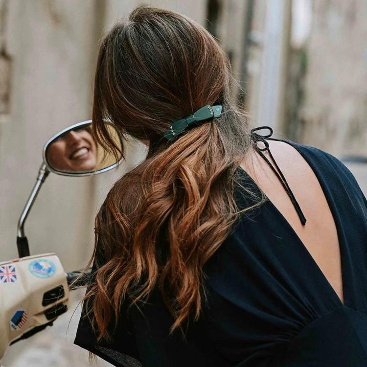 Hydra Studio Fifi XL Barrette Smaragd