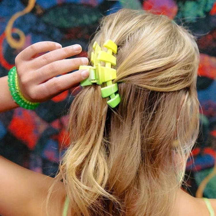 Teleties Classic Glow For It Hair Clip medium