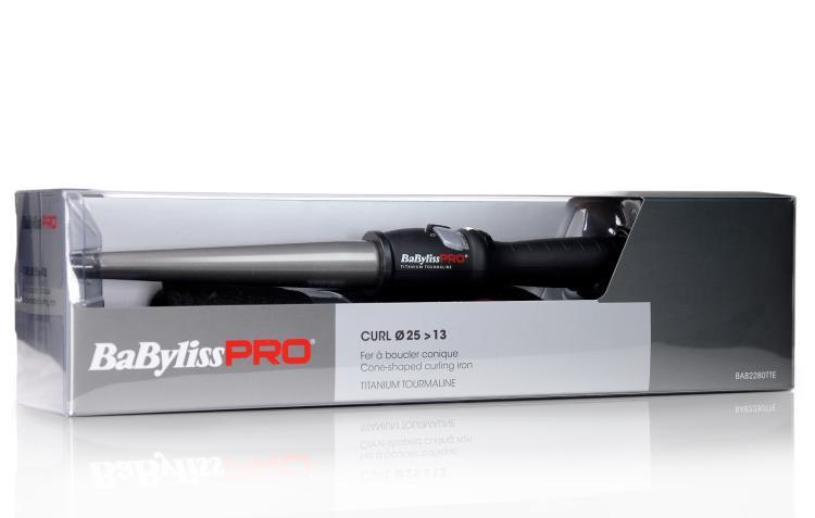BaBylissPRO Cone-shaped Curling Iron 25-13 mm
