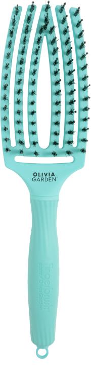Olivia Garden Fingerbrush Combo Mint Medium, 6-reihig