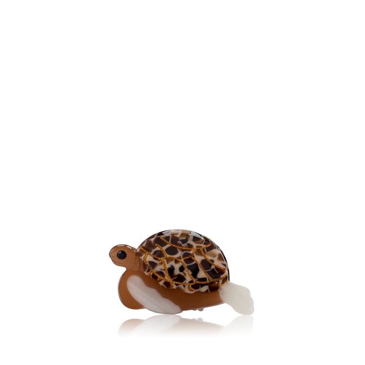 Helly Hair Haarklammer Schildkröte Mini braun