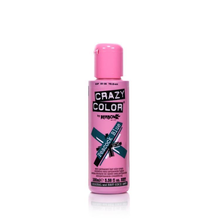 Crazy Color Cremetönung No. 45 Peacock Blue