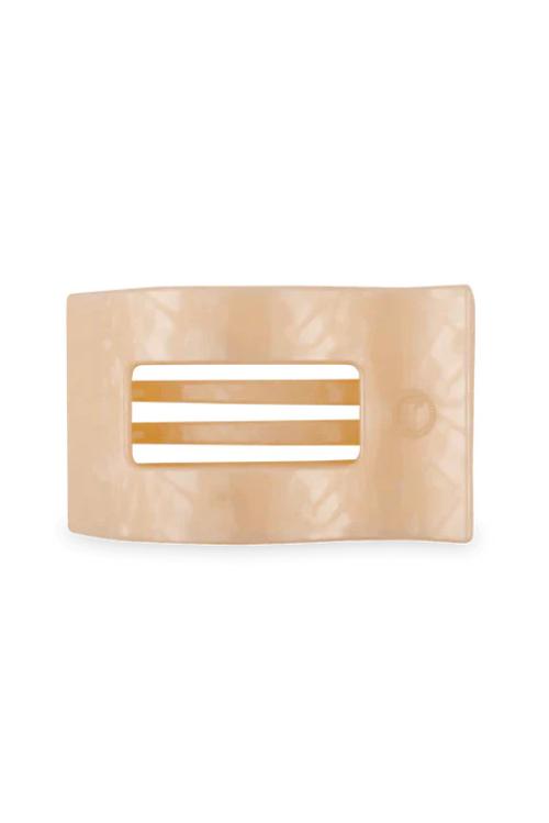 Teleties Small Flat Rectangle Hair Clip Soft Surf