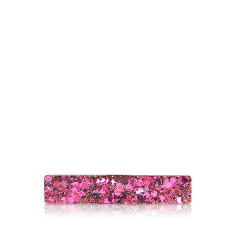 CG Home gerader Mini Clip pink glitzer