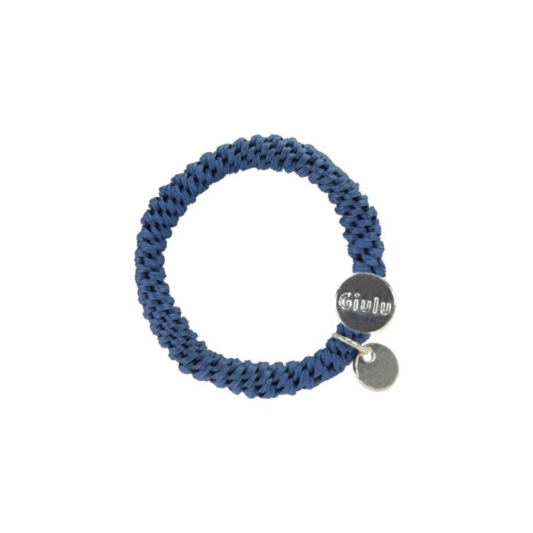 Giulu Haargummi Silber Blau