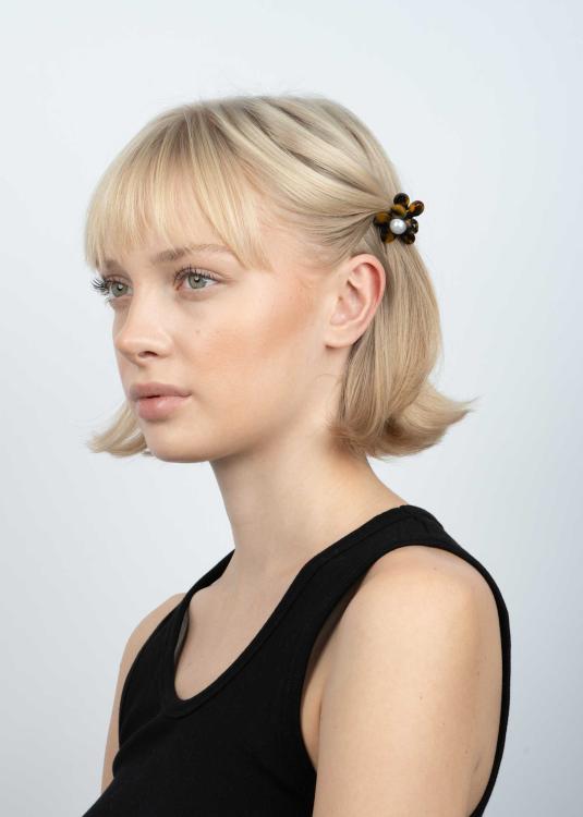 Sui Ava Eva Classic Flower Mini Brown Leo