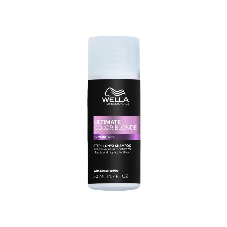 Wella Ultimate Color Blonde Onyx Shampoo - Step 1