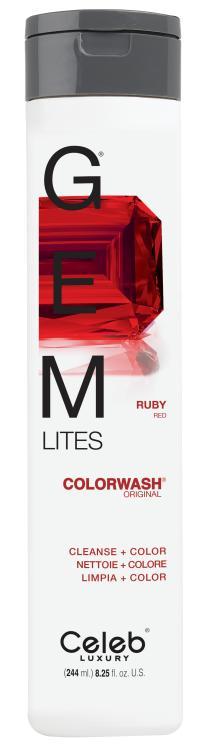 Celeb LUXURY GEM LITES Colorwash Ruby