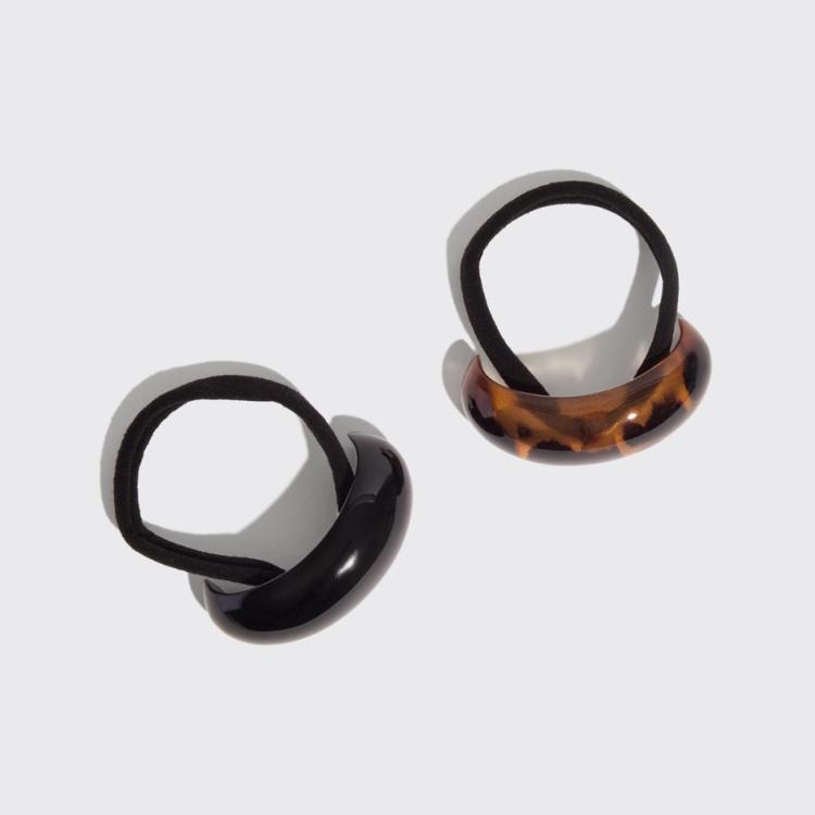 Kitsch  Cloud Cuffs  Black & Tort - Medium