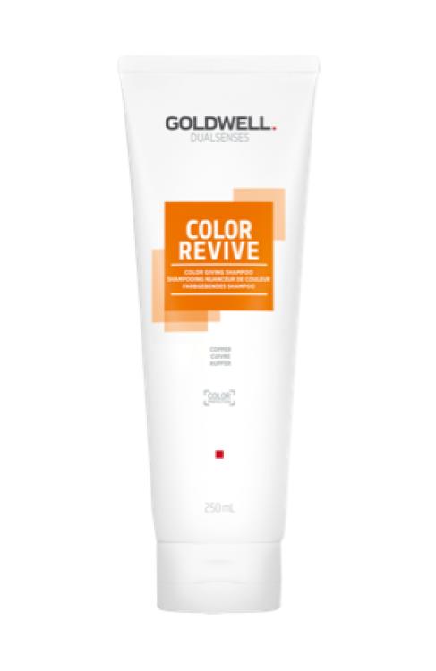 Goldwell Dualsenses Color Revive Farbgebendes Shampoo Kupfer