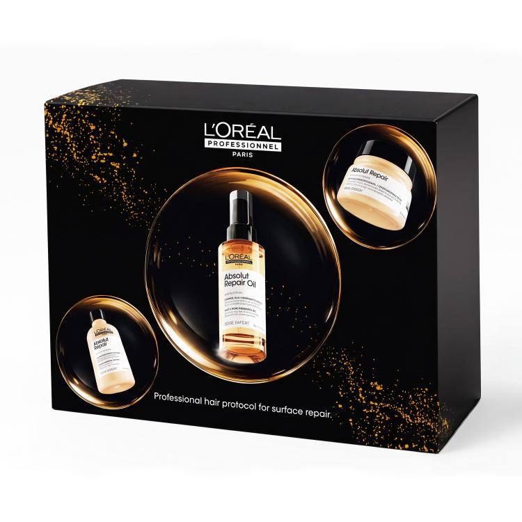 Loreal Absolut Repair Haarpflege Geschenkset Trio