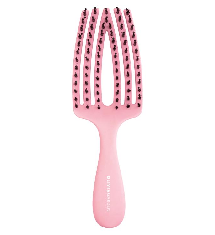 Olivia Garden Fingerbrush Care Mini Pink