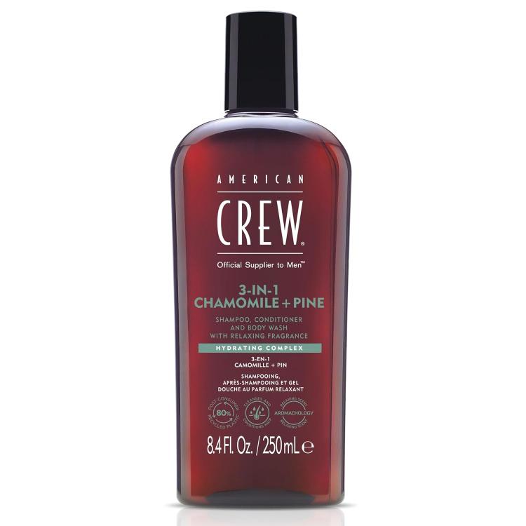 American Crew 3-in-1 Chamomilie + Pine hair-body-wash