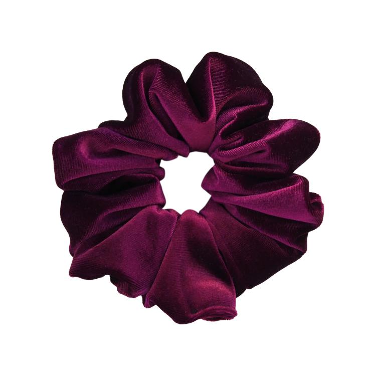 What a bun! Scrunchie Large Velvet Ruby