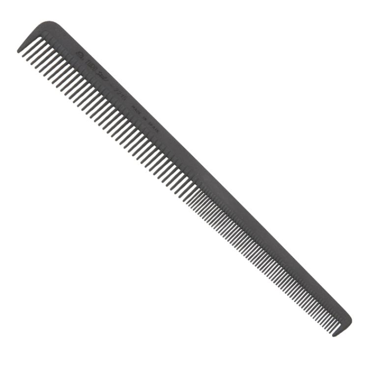 Eurostil Haarschneidekamm Carbon 18cm