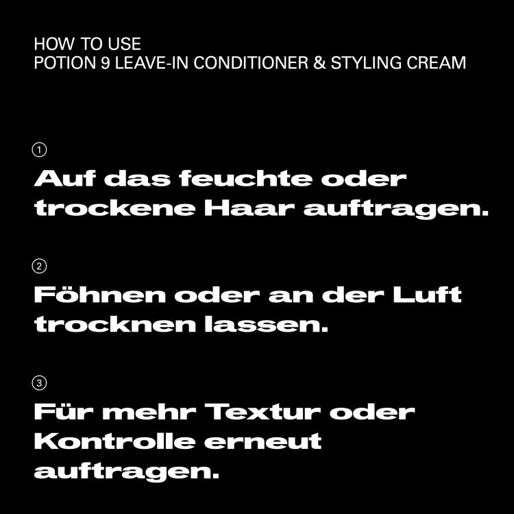 Sebastian Potion 9 Leave-In Conditioner & Styling Cream