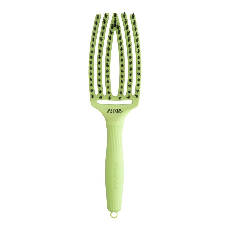 Olivia Garden Fingerbrush Combo Green Pistachio Medium, 6-reihig