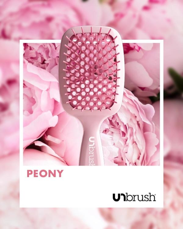UNbrush Detangling Hair Brush Peony