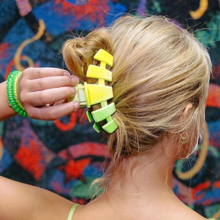 Teleties Classic Glow For It Hair Clip groß