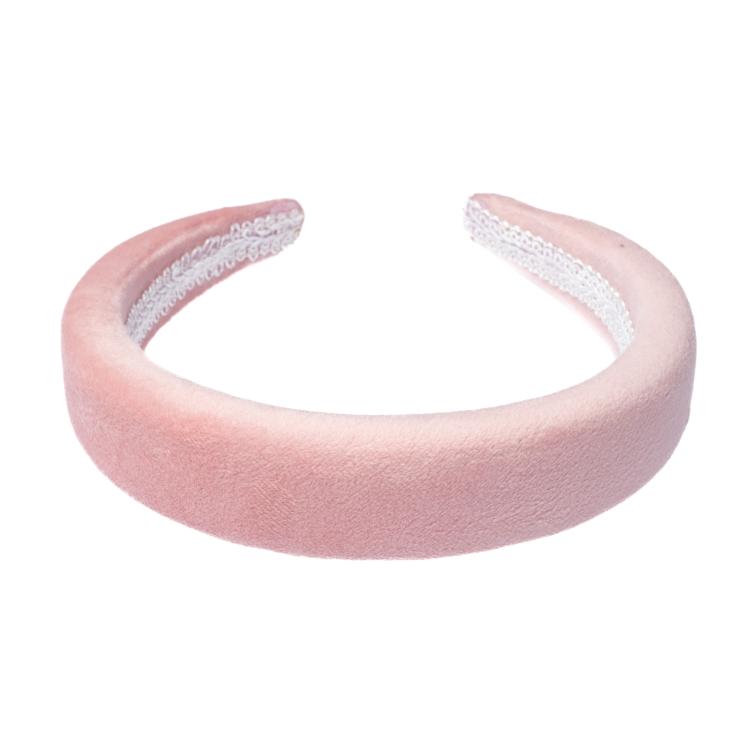 Dark Velvet Hairband Light Rose