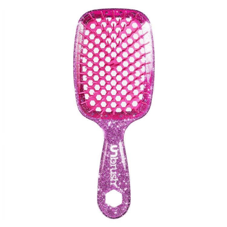 UNbrush Detangling Hair Brush Rose Quartz