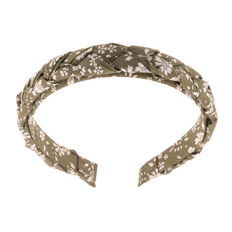 Bon Dep Hairband braided mw Liberty Capel Army