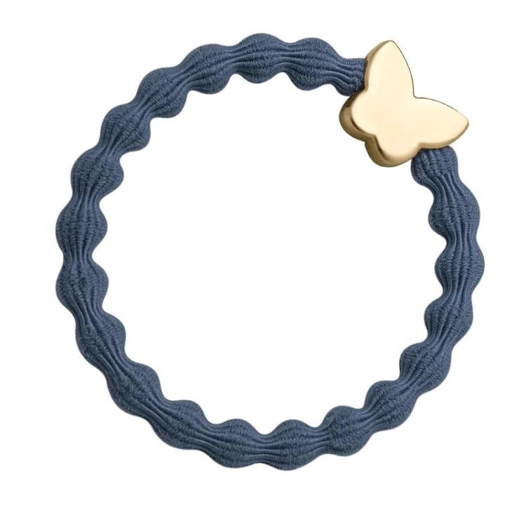ByEloise London Golden Butterfly Dove Blue