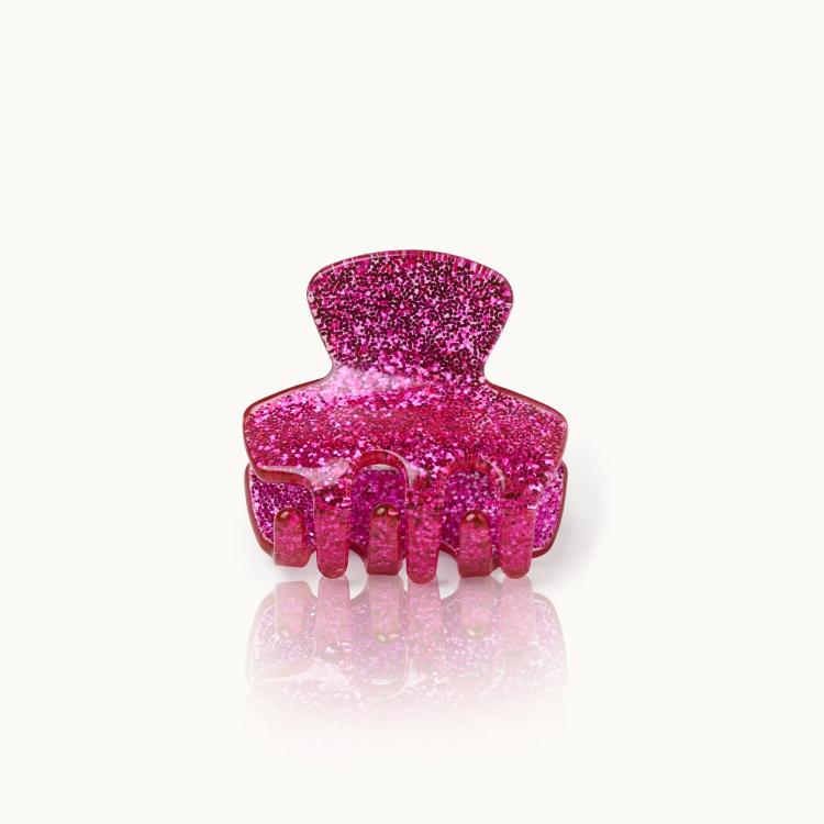 By Vivi Haarklammer Klein Pink Glitzer