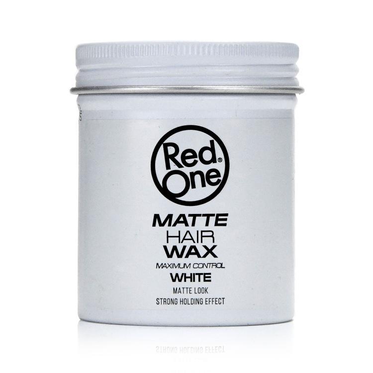 Red One Matte Hair Wax White