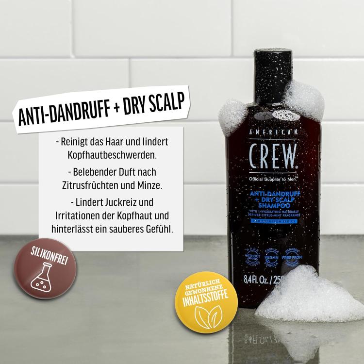 American Crew Anti-Dandruff+Dry Scalp Shampoo