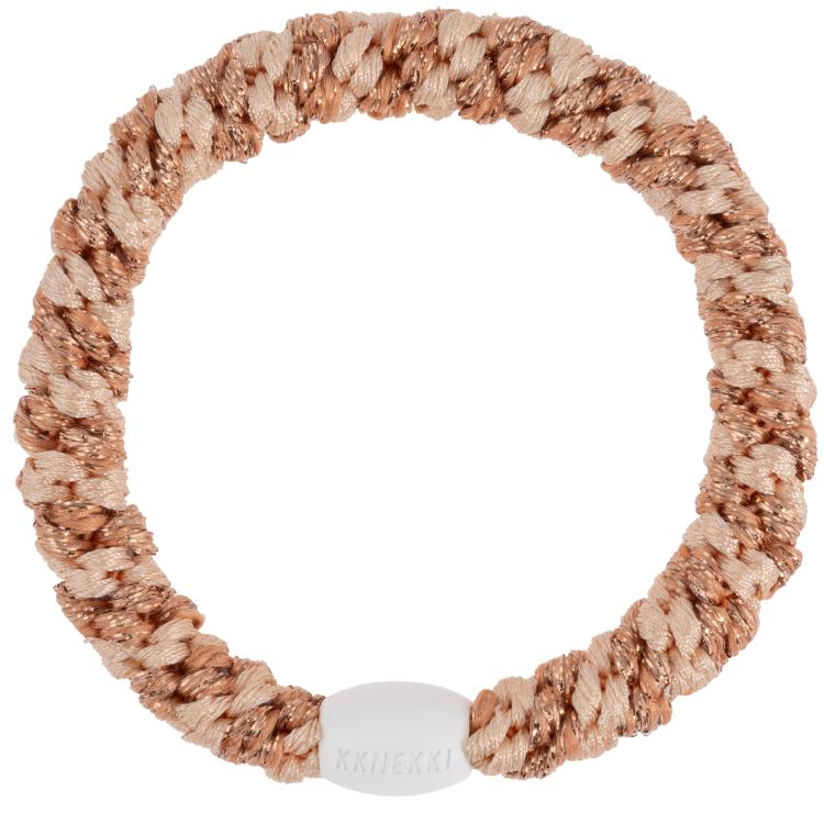 Kknekki Rosegold glitter powder stripe