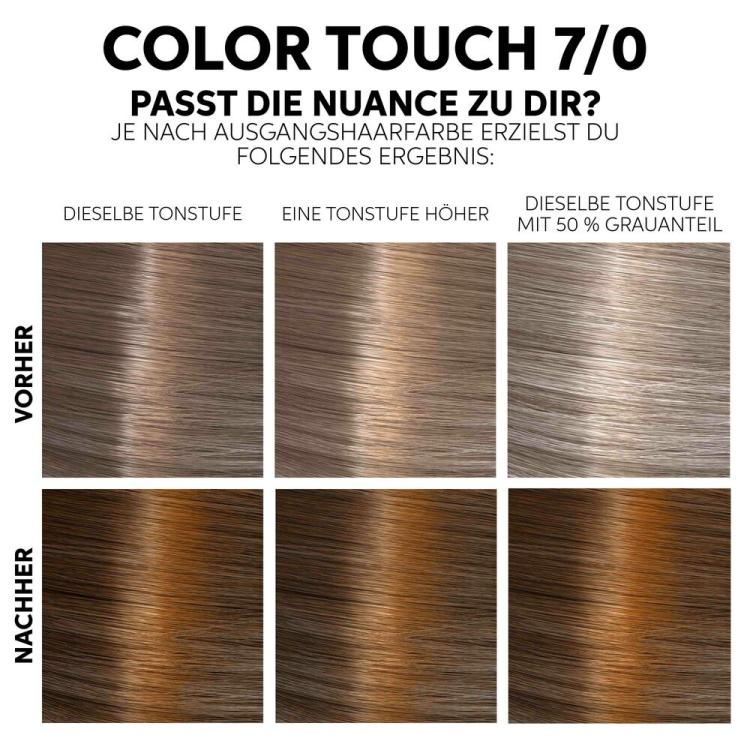 Wella Color Touch Fresh-Up-Kit Intensivtönung 7/0 Medium Blonde