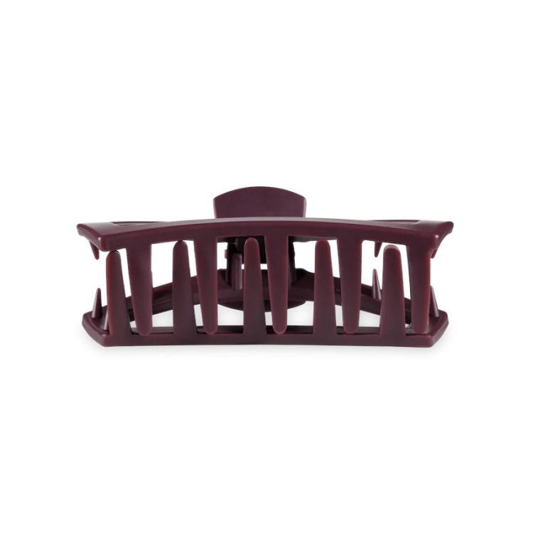 Teleties Open  Hair Clip Burgundy Bliss Medium