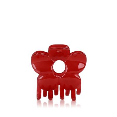 Helly Hair Haarklammer Bloom lipstick red 1 St