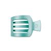 Teleties Medium Flat Square Hair Clip Totally Turquoise