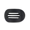 Teleties Flat Round Clip medium Midnight Matte