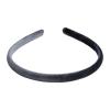 Dark Velvet Hairband Steel Blue schmal