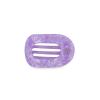 Teleties Flat Round Clip klein Lavender Mist 1 St