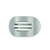 Teleties Flat Round Clip medium Dew Drop