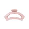 Teleties Open Hair Clip Pearly Pink medium