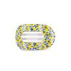 Teleties Flat Round Clip klein Limoncello