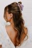 Teleties Open Hair Clip Lilac medium