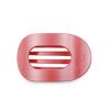 Teleties Flat Round Clip medium Calming Coral