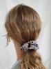 House of Scrunchies Blaue Chiffon Blumen Maxi