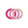 Teleties Nylon Hair Ties groß Kiss & Tell