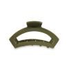 Teleties Open Hair Clip Olive